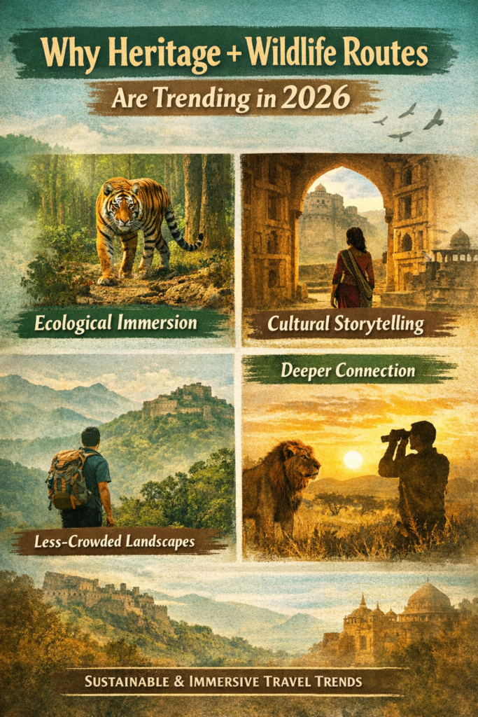 Heritage + Wildlife Routes in Western India